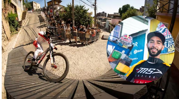 Sebastián Holguín gana el Red Bull Valparaíso Cerro Abajo 2026. © Luis Barra / Red Bull Content Pool