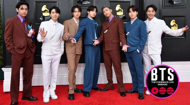 Dónde ver BTS The Comeback Live: Arirang online en streaming 