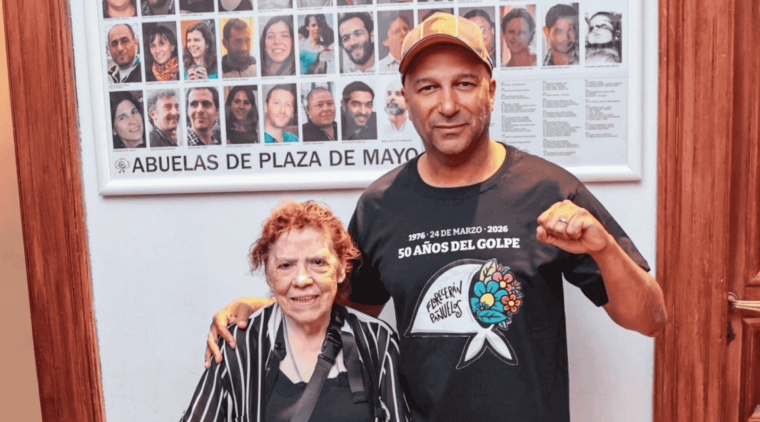 Tom Morello y las Abuelas de la Plaza de Mayo