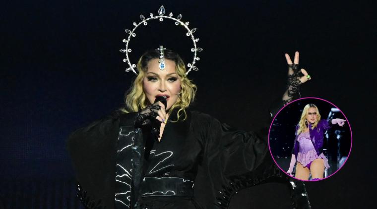 Madonna perdió el vestuario de Confessions en Coachella 2026 | Foto AFP