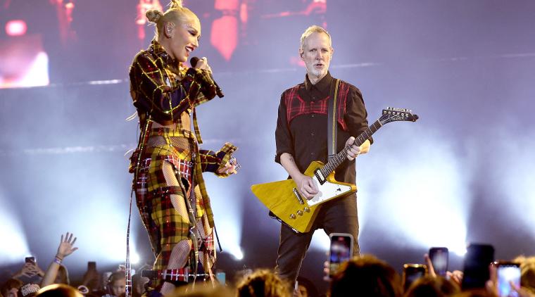 Tom Dumont de No Doubt fue diagnosticado con Parkinson | Foto AFP