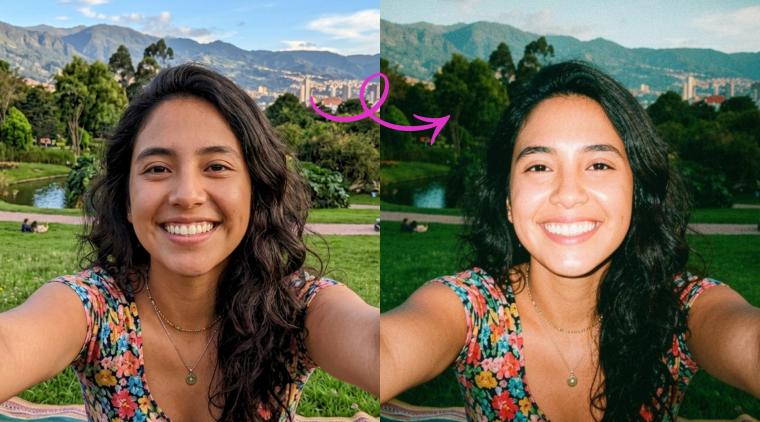 Tutorial sencillo para poner el filtro de flash de Instagram a tus fotos 