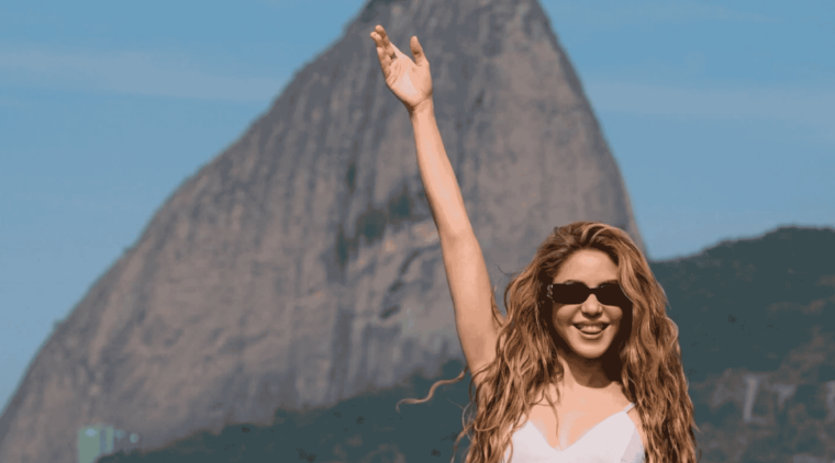 Shakira en Copacabana