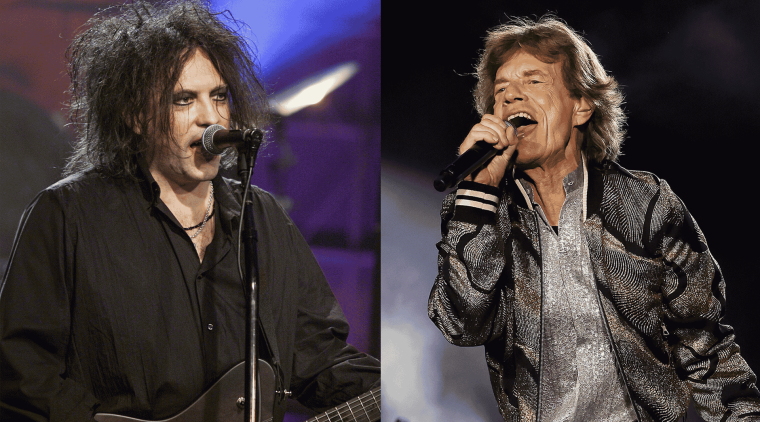 The Rolling Stones y Robert Smith