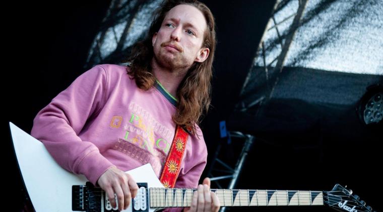 Brady Ebert, exguitarrista de Turnstile, durante una presentación | Foto: Tomada de redes sociales