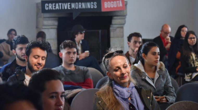 Creative Mornings Bogotá.