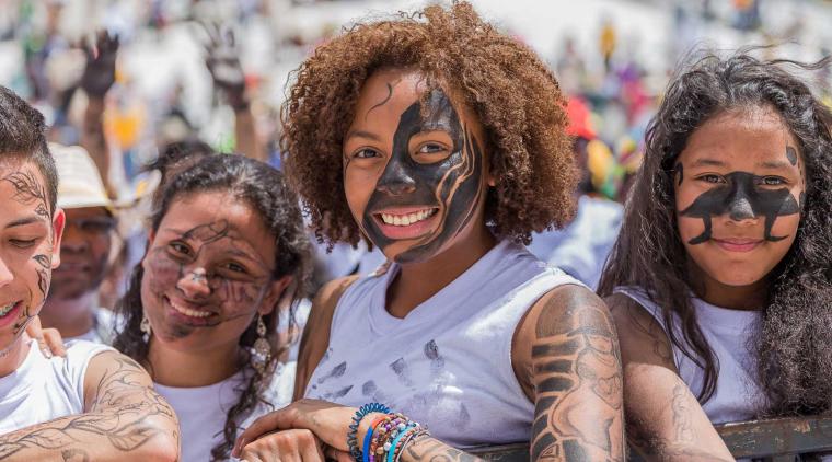 Jóvenes de Pasto. Foto de Colprensa.