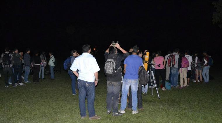 Foto tomada del Facebook del Planetario y Observatorio Astronómico UTP