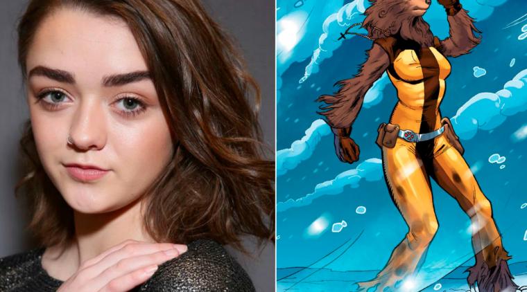 La actriz británica Maisie Williams (Arya en Game of Thrones) hace parte del reparto de la película.