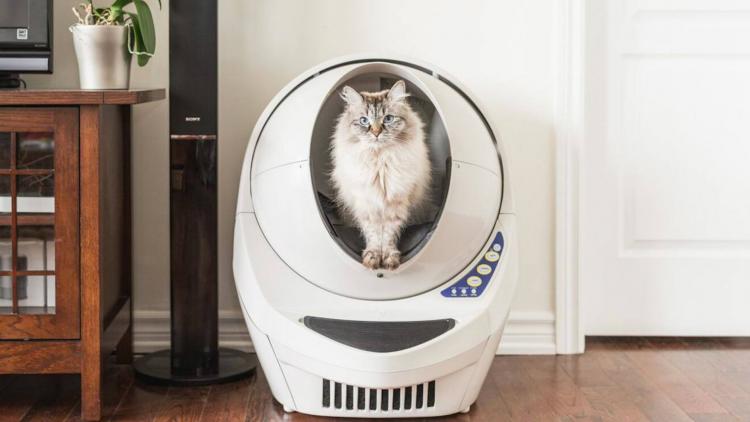 Litter-Robot. Foto tomada de thegadgetflow.com