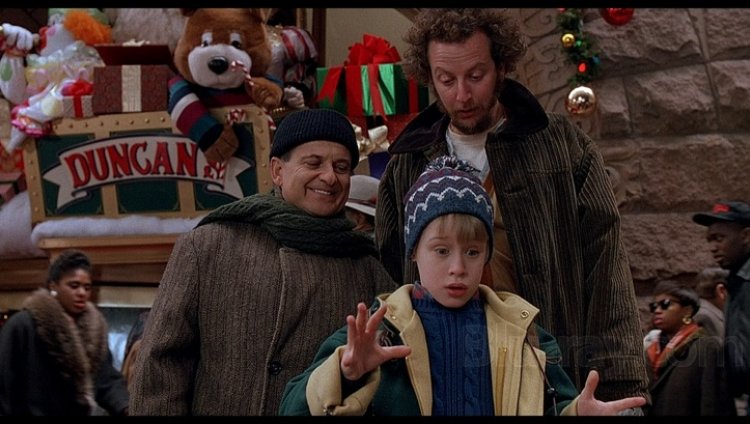 Macaulay Culkin, Daniel Stern y Joe Pesci.