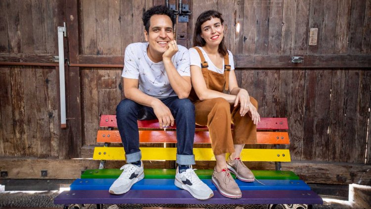 Alejandro y Maria Laura. Foto de Charlotte Beja cortesía de la banda.