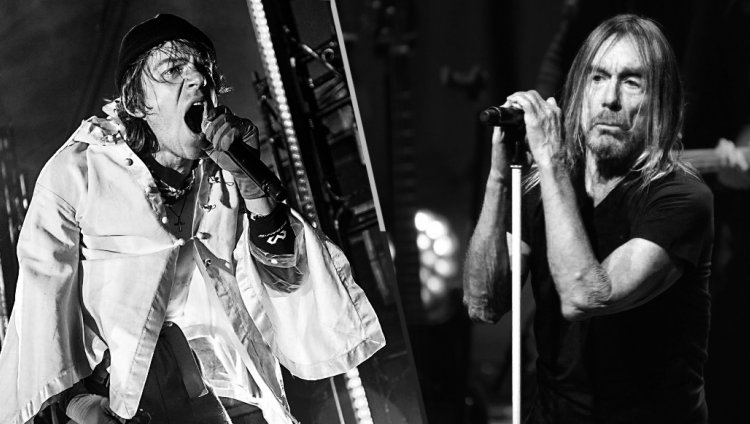 Matt Shultz e Iggy Pop.