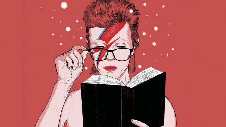 David Bowie. Ilustración Alex Fine.