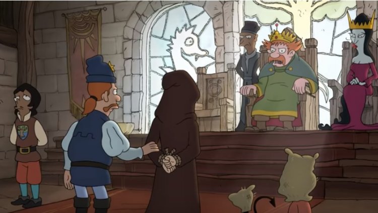 Disenchantment. Foto tomada de YouTube