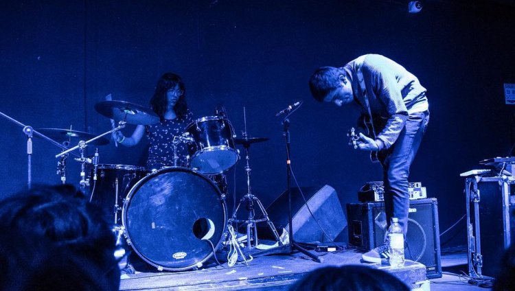 Electric Mistakes en el concierto de El Mató a un policía motorizado. Foto por André Piaf.