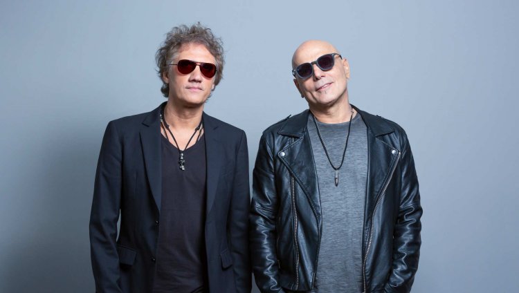Charly Alberti y Zeta Bosio.