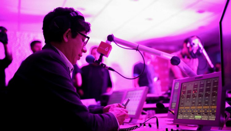 Gonzalo Rodríguez, realizador de la Franja Electrónica Radiónica