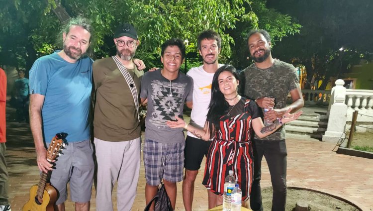 Con Juan Camilo Jánica, oyente de Radiónica con 16 años en Santa Marta