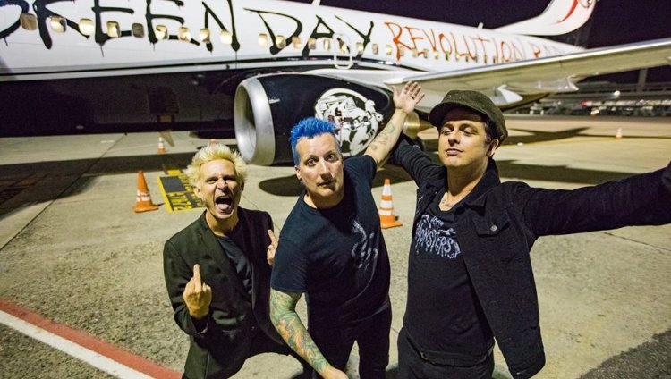 Green Day, foto tomada de Facebook Green Day, foto tomada de Facebook