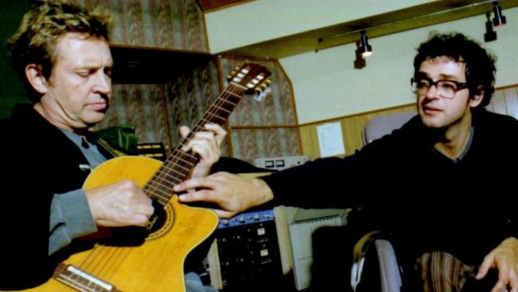 Andy Summers y Gustavo Cerati creando 'Tráeme la noche'.