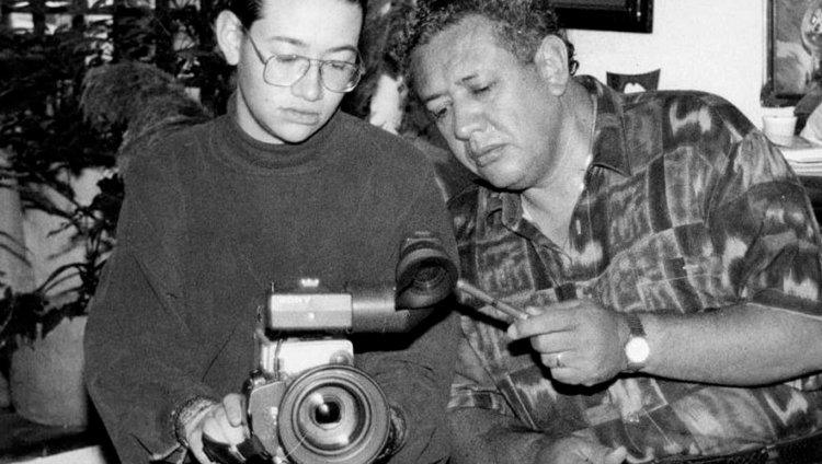 Héctor Mora Jr. y Héctor Mora padre. Foto: Colprensa.
