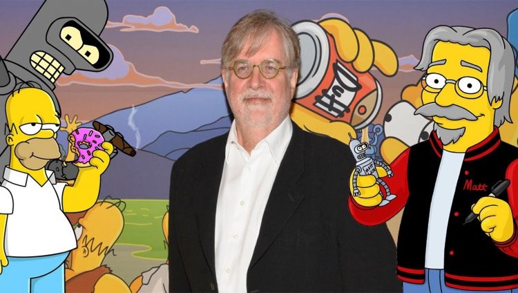 Matt Groening, creador de Los Simpsons y Futurama. Foto tomada de: YouTube.