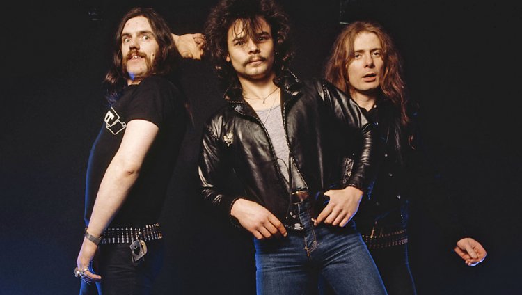 Lemmy Kilmister, Phil Taylor y Eddie Clarke. Foto tomada del Erkan's Field Diary.