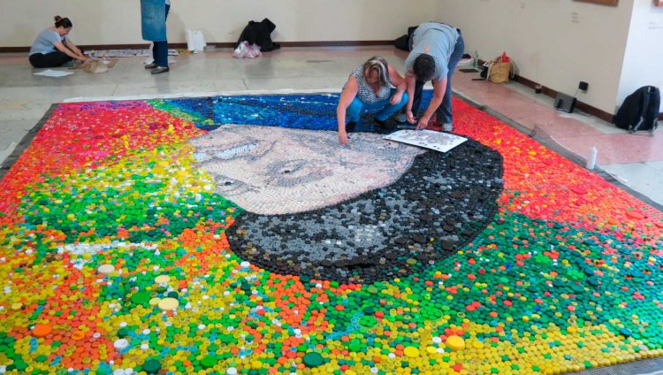 Embajadores del Arte, gestores del 'Tapita Project'.