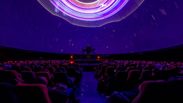 Domo del Planetario de Bogotá. Foto tomada de su Facebook oficial.