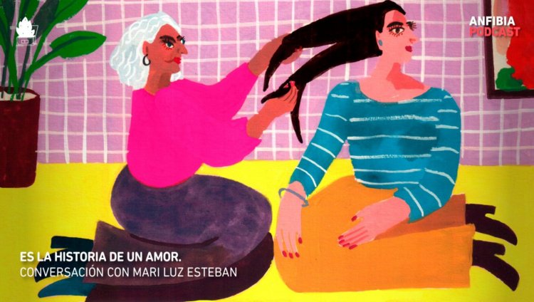 Ilustración: María Luque, Tomada de: Anfibia Podcast Ilustración: María Luque, Tomada de: Anfibia Podcast