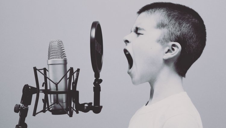 Niño gritando. Foto de Jason Rosewell en Unsplash.com