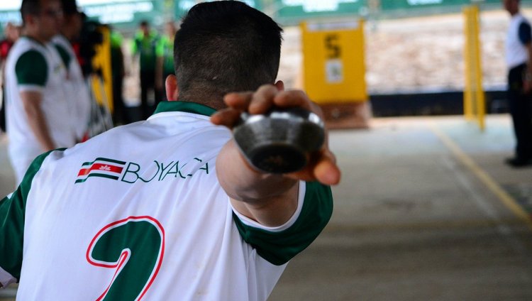 Tejo, deporte de los Juegos Nacionales 2019. Foto cortesía de los Juegos.
