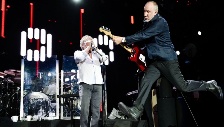 The Who en vivo. Foto tomada de www.nova.ie