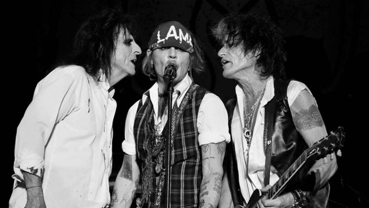 Foto tomada de Hollywood Vampires Foto tomada de Hollywood Vampires