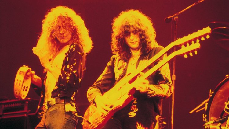 Robert Plant y Jimmy Page. Imagen de Youtube.