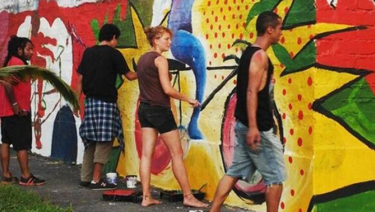 La Ciclopintada es arte y deporte en Medellín La Ciclopintada es arte y deporte en Medellín