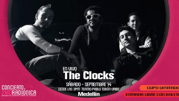 "Antes del concierto hay una tensión muy agradable" Édgar Ríos de The Clocks "Antes del concierto hay una tensión muy agradable" Édgar Ríos de The Clocks