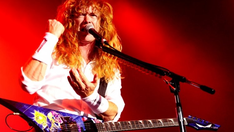 Dave Mustaine en Días de Radio Dave Mustaine en Días de Radio