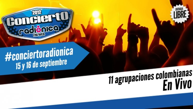 Este fue el Concierto Radiónica en Medellín Este fue el Concierto Radiónica en Medellín
