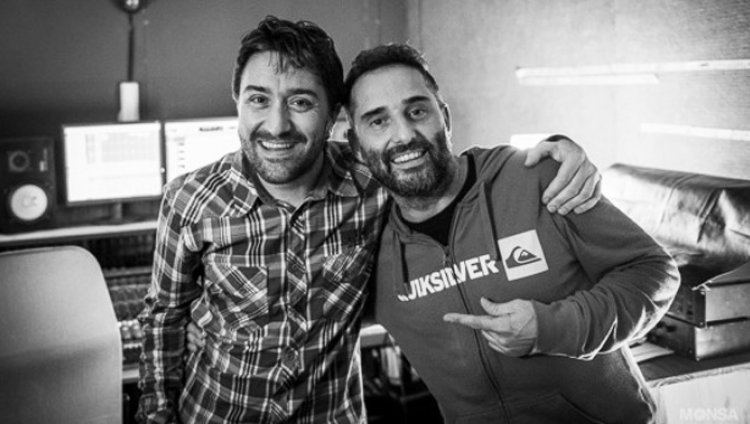 Pala & Jorge Drexler graban juntos "La deuda" Pala & Jorge Drexler graban juntos "La deuda"
