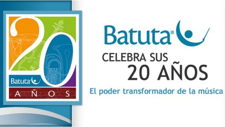 Batuta celebra 20 años de historia Batuta celebra 20 años de historia