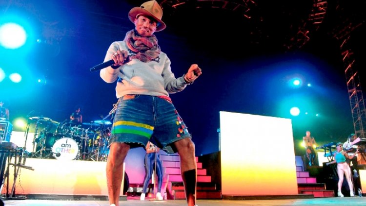 Así sonó Pharrell en Coachella 2014 Así sonó Pharrell en Coachella 2014