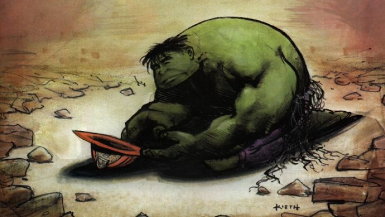 Hulk salió por la puerta Hulk salió por la puerta