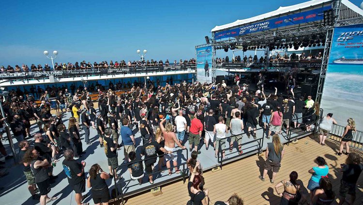 ¡El Barco está metaleado! Foto: Prensa 70000Tons