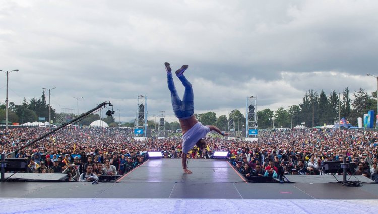 Así quedó La Batalla de Break Dance en Hip Hop Al Parque Imagen tomada de Facebook: Festival Hip Hop al Parque