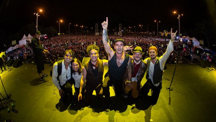 Burning Caravan: la sabiduría de la alegría Rock Al Parque 2016 Foto: Juan Santacruz- Idartes