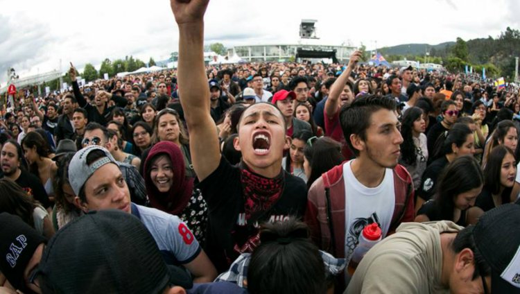 La gente anda diciendo del Cosquín Rock colombiano Foto por David Micolta para Cosquín Rock Colombia.