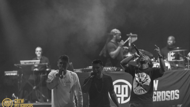 Hip hop sin visa: Crew Peligrosos y Youssoupha Fotos de Chino Romero tomadas de Facebook: Crew Peligrosos