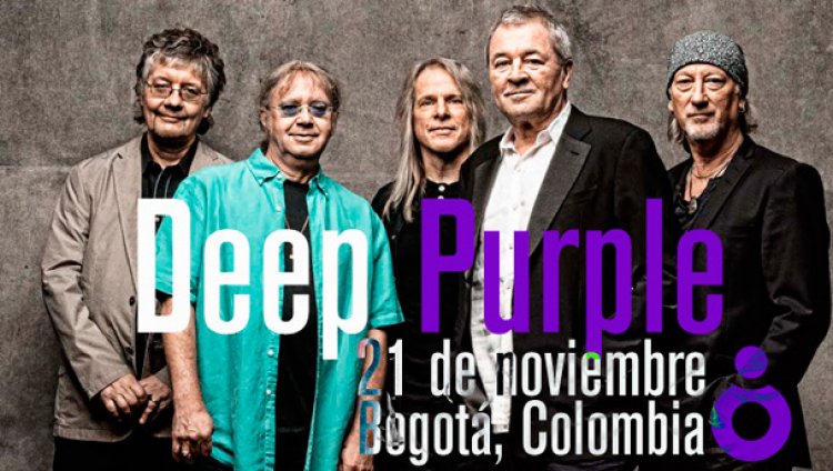 Bananas... ¡Deep Purple tocará en Bogotá! Bananas... ¡Deep Purple tocará en Bogotá!